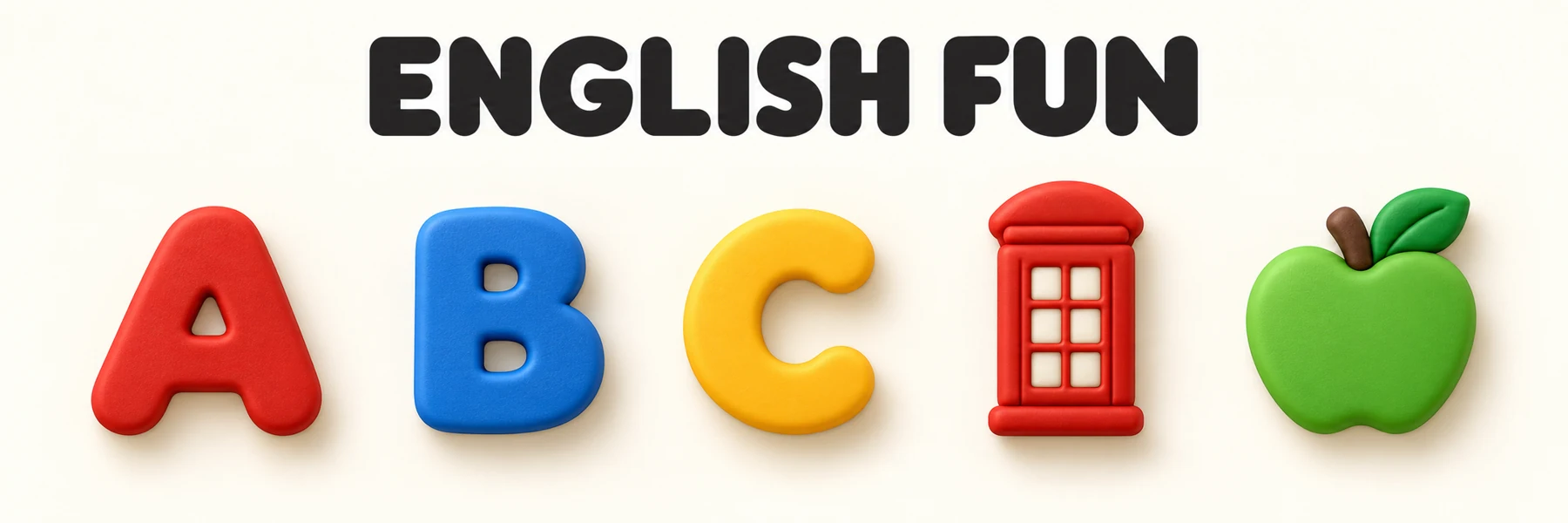 Las cinco figuras de English Fun